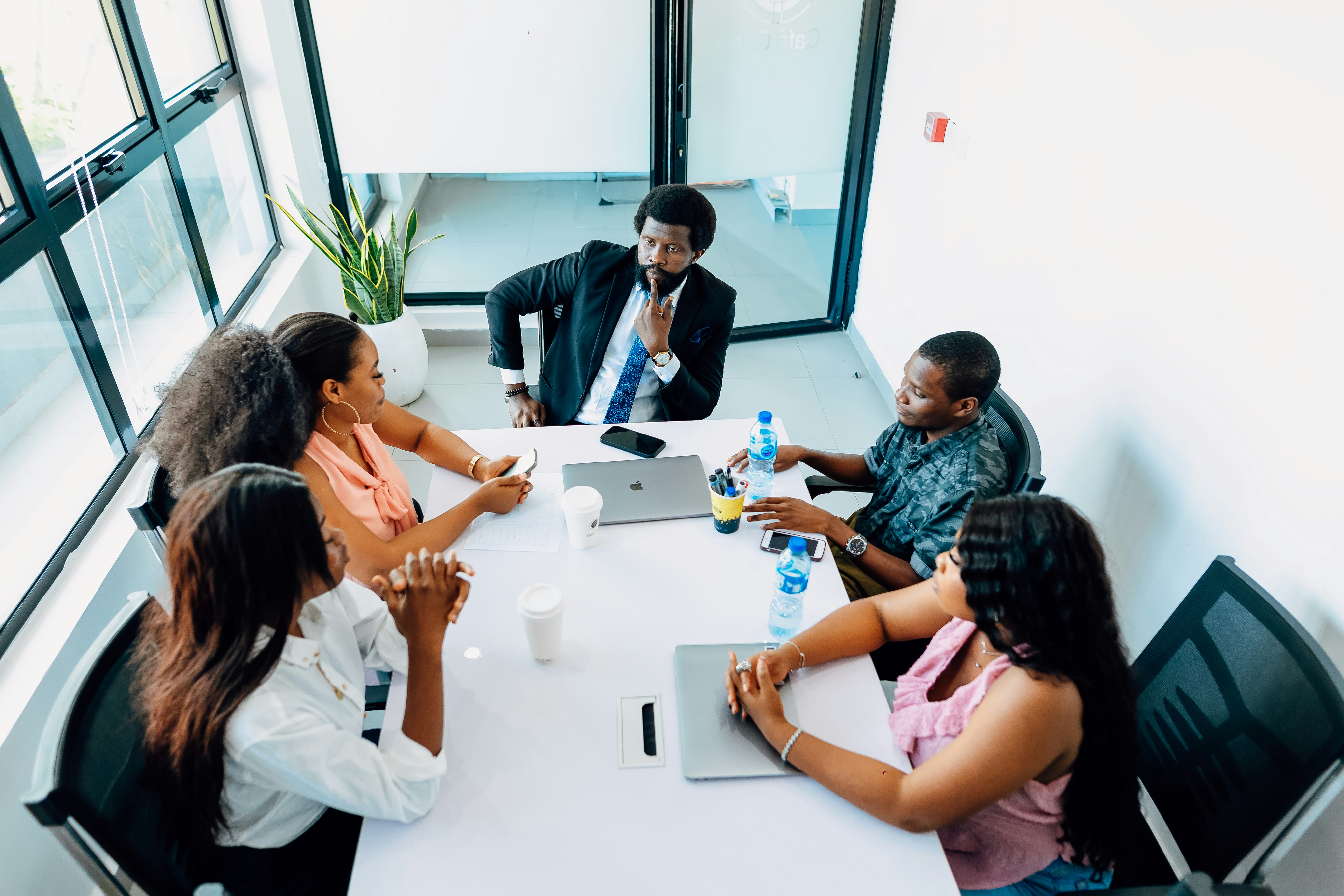 Accountants in a meeting